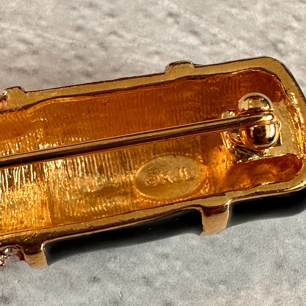 Vintage Brooch | Red Lipstick By Kenneth Jay Lane… - image 3